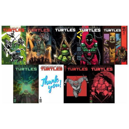 TMNT Teenage Mutant Ninja Turtles 2024 #1 9 cover set PRESALE ships 7/24/24 raw