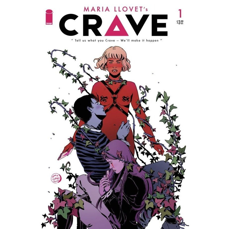 Image Comics Crave 1 COVER A MINISERIES PREMIERE Written Illustrated Maria Llove