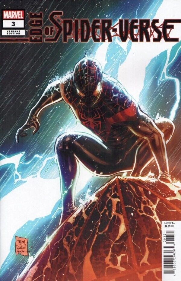 Edge of Spider-Verse Daniel Character Var Marvel 2024 RAW 1st app Star-Spider