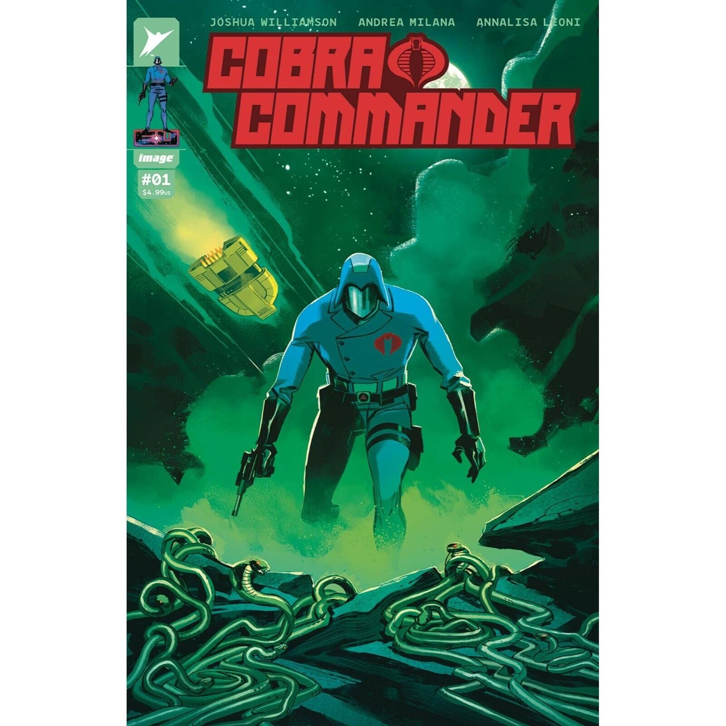 GI JOE COBRA COMMANDER #1 (OF 5) CVR A MILANA LEONI IMAGE COMICS RAW