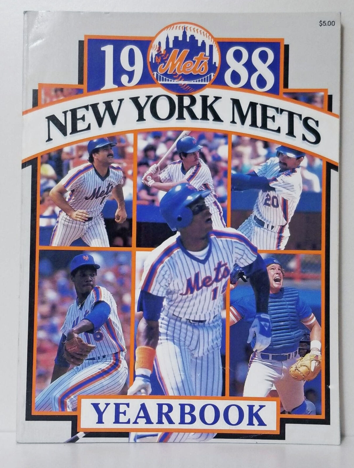 New York Mets 1988 Yearbook Darryl Strawberry Keith Hernandez Carter Gooden