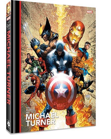 Preorder by 10/28 MARVEL ART OF MICHAEL TURNER HC