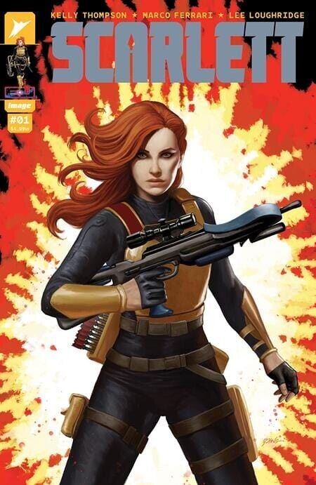 Scarlett #1 Retailer Incentive Steve Epting 1:25 Ratio Variant Cover NEW NM