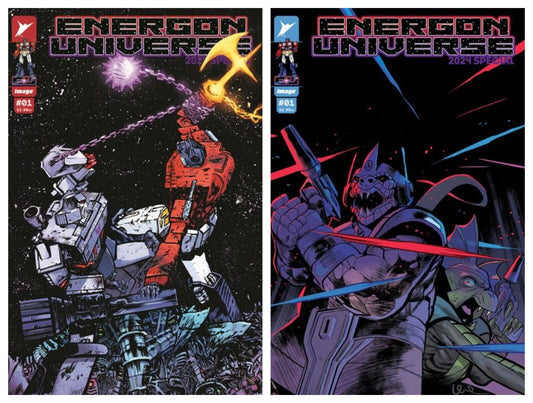 ENERGON UNIVERSE 2024 SPECIAL #1 COVERS A B IMAGE COMICS RAW FCBD TRANSFORMERS