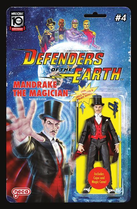 Preorder by 10/28 DEFENDERS OF THE EARTH 4 B DJORDJE DJOKOVIC ACTION FIGURE VAR