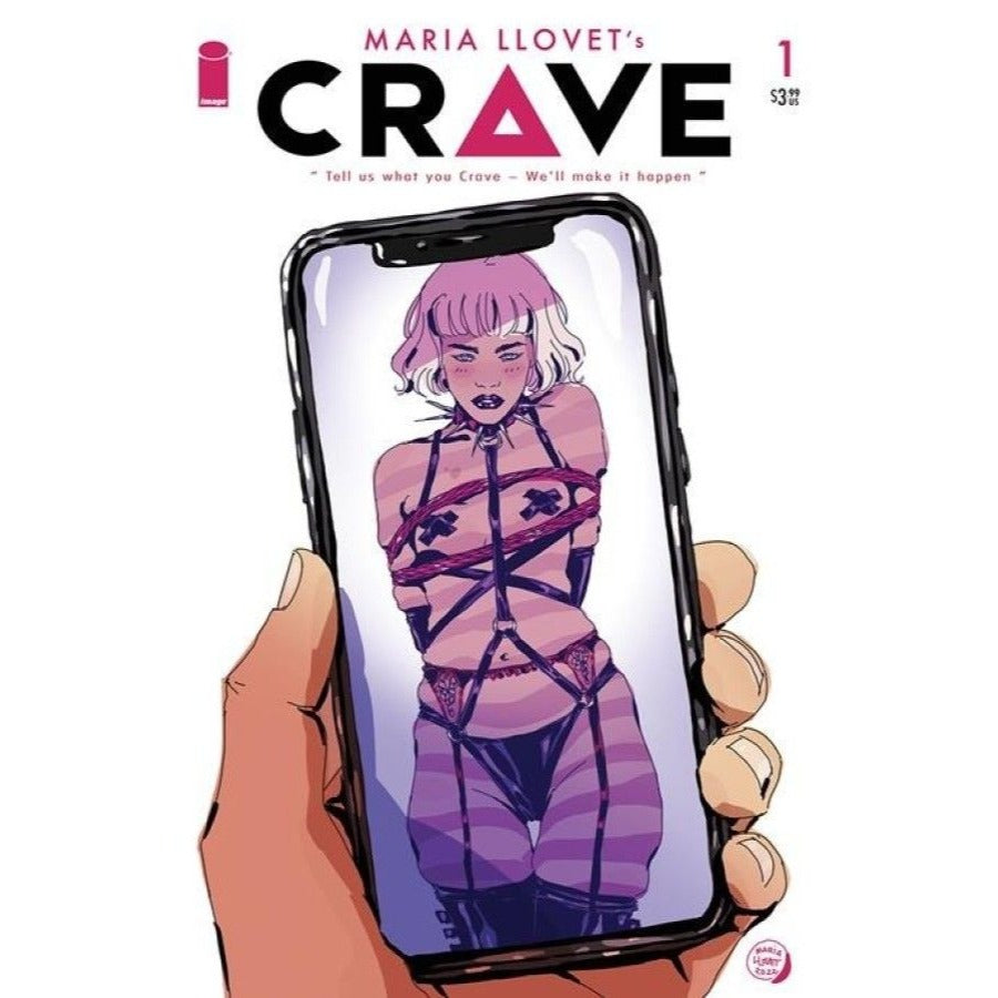 Image Comics Lot All 4 Covers Crave 1 NEW SERIES by Maria Llovet