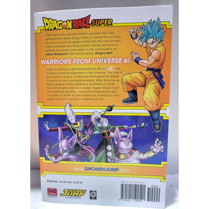 Dragon Ball Super Vol. 1: Warriors from Universe 6! by Akira Toriyama (2016) TPB NEW