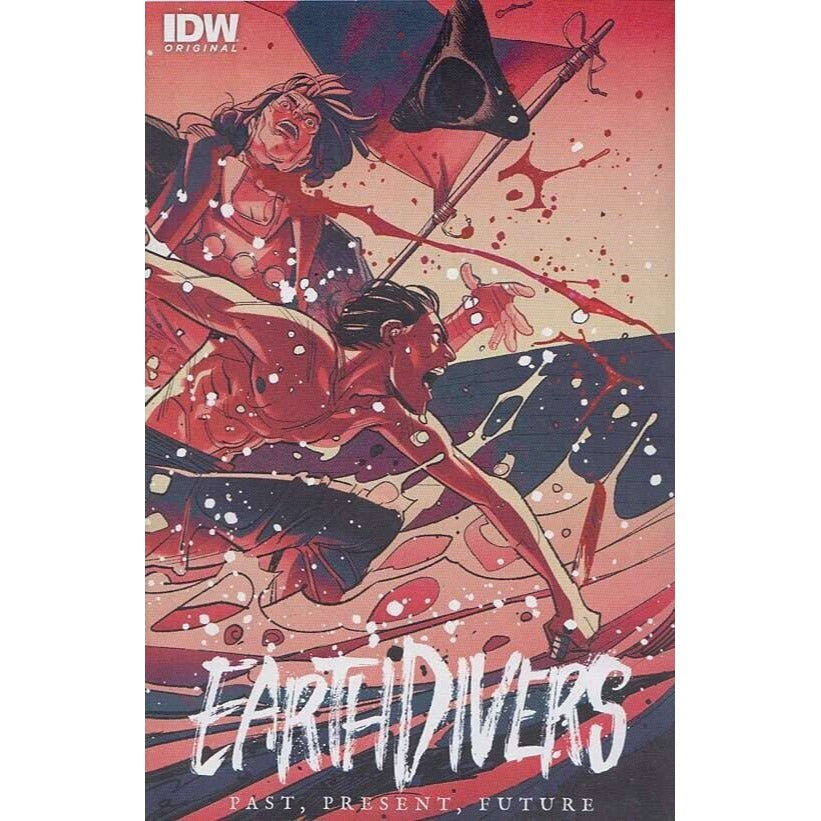 Earthdivers Past Present Future 2023 Promo Ashcan IDW COMICS FREE SHIPPING
