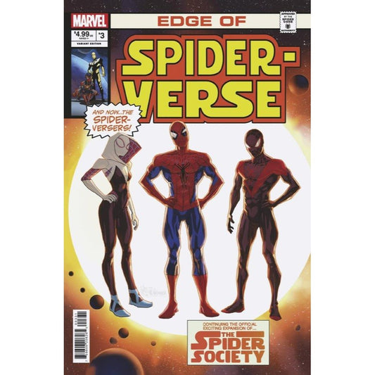 Edge of Spider-Verse Woods Homage Var Marvel 2024 NEW RAW 1st app Star-Spider