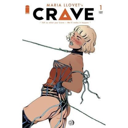 Image Comics Lot All 4 Covers Crave 1 NEW SERIES by Maria Llovet
