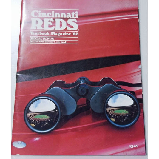 Cincinnati Reds 1982 Official MLB Baseball Vintage Yearbook Magazine MINT CARDS