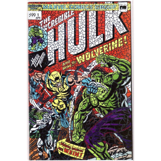 Hunt For Wolverine #1 Comic Book Shattered Variant NM Hulk 181 Homage 2018 RAW