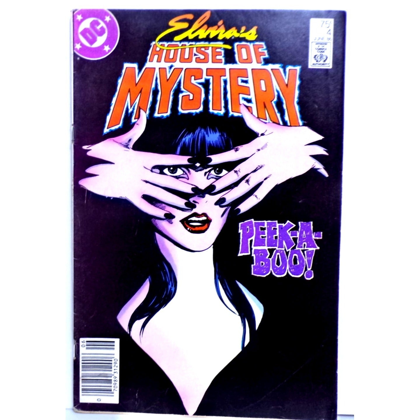 Elvira's House of Mystery Issue 4 1986