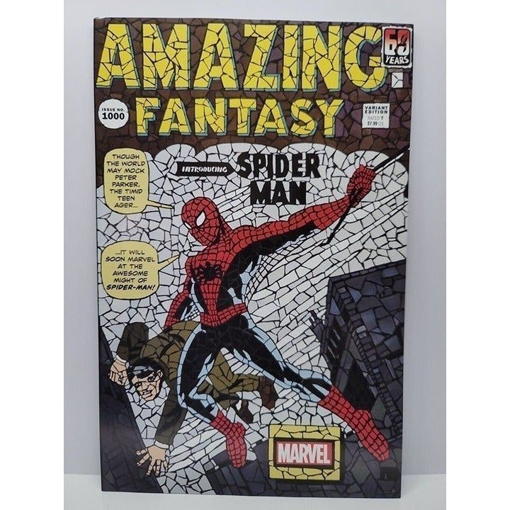 MARVEL AMAZING FANTASY 15 #1000 SHATTERED COMICS VARIANT DIMASI NM KEY RAW